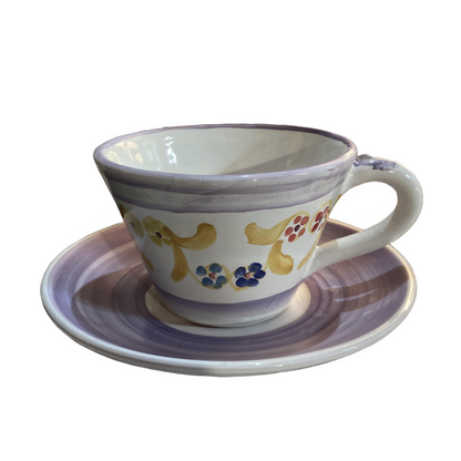 LILAC CUP & SAUCER