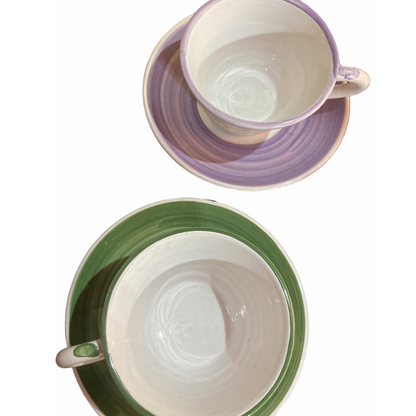 LILAC CUP & SAUCER