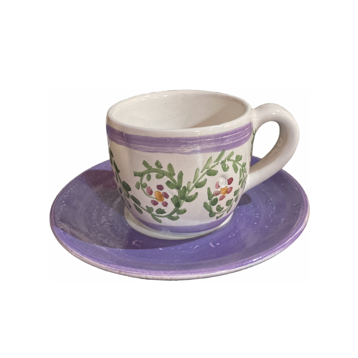 LILAC ESPRESSO CUP & SAUCER