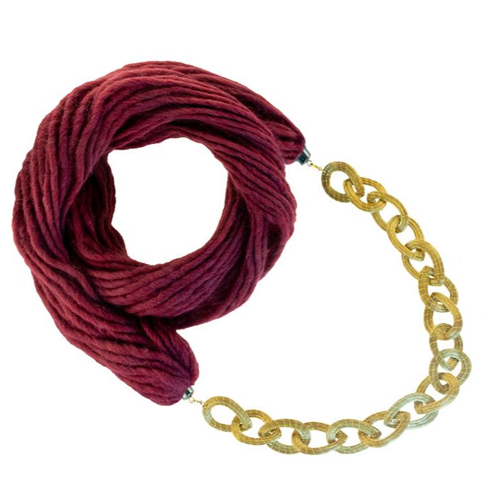 NELOO CLASSIC ACCESSORIES – AUDREY JEWELLED SCARF